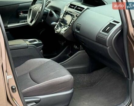 Коричневий Тойота Prius v, об'ємом двигуна 1.8 л та пробігом 260 тис. км за 16490 $, фото 18 на Automoto.ua