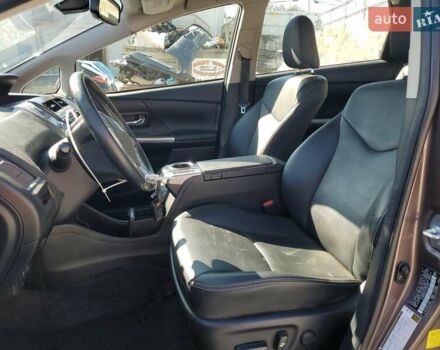 Коричневий Тойота Prius v, об'ємом двигуна 1.8 л та пробігом 73 тис. км за 3000 $, фото 6 на Automoto.ua