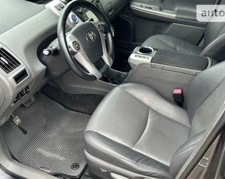 Серый Тойота Prius v, объемом двигателя 1.8 л и пробегом 175 тыс. км за 14500 $, фото 13 на Automoto.ua