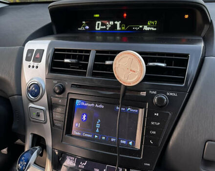 Серый Тойота Prius v, объемом двигателя 1.8 л и пробегом 240 тыс. км за 12000 $, фото 5 на Automoto.ua