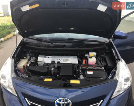 Синий Тойота Prius v, объемом двигателя 1.8 л и пробегом 195 тыс. км за 11950 $, фото 17 на Automoto.ua