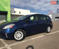 Синий Тойота Prius v, объемом двигателя 1.8 л и пробегом 195 тыс. км за 11950 $, фото 1 на Automoto.ua