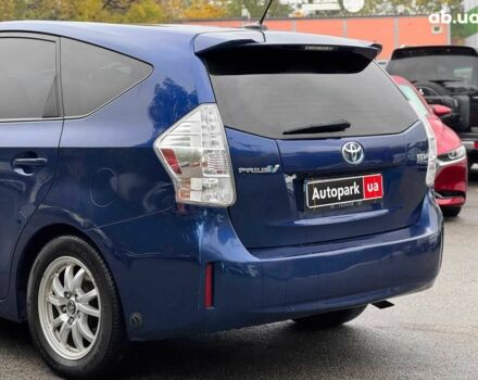 Синий Тойота Prius v, объемом двигателя 1.8 л и пробегом 315 тыс. км за 10290 $, фото 8 на Automoto.ua