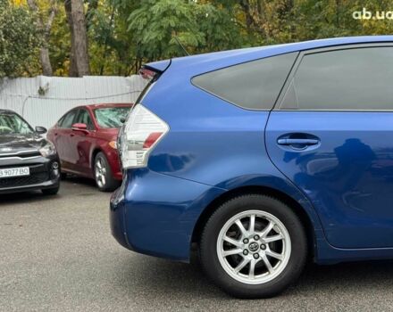 Синий Тойота Prius v, объемом двигателя 1.8 л и пробегом 315 тыс. км за 10290 $, фото 12 на Automoto.ua