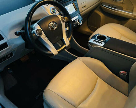 Синий Тойота Prius v, объемом двигателя 1.8 л и пробегом 130 тыс. км за 15300 $, фото 10 на Automoto.ua