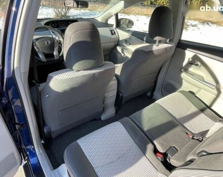 Синий Тойота Prius v, объемом двигателя 1.8 л и пробегом 101 тыс. км за 14700 $, фото 12 на Automoto.ua