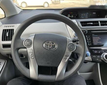Синий Тойота Prius v, объемом двигателя 1.8 л и пробегом 101 тыс. км за 14700 $, фото 14 на Automoto.ua