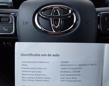 Белый Тойота Proace City, объемом двигателя 1.5 л и пробегом 179 тыс. км за 15950 $, фото 44 на Automoto.ua