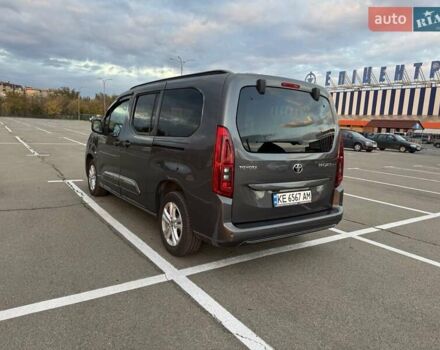 Сірий Тойота Proace City Verso, об'ємом двигуна 1.5 л та пробігом 9 тис. км за 29900 $, фото 15 на Automoto.ua