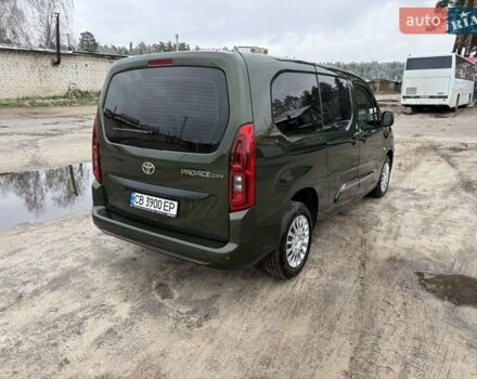 Зеленый Тойота Proace City Verso, объемом двигателя 1.5 л и пробегом 6 тыс. км за 30000 $, фото 5 на Automoto.ua