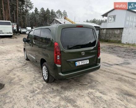 Зеленый Тойота Proace City Verso, объемом двигателя 1.5 л и пробегом 6 тыс. км за 30000 $, фото 14 на Automoto.ua