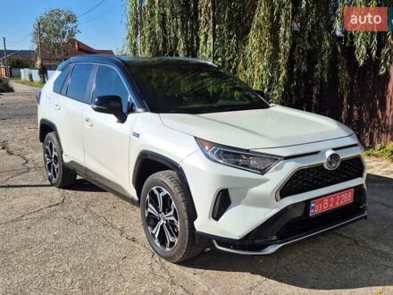 Белый Тойота RAV4 PHEV, объемом двигателя 2.49 л и пробегом 90 тыс. км за 42000 $, фото 1 на Automoto.ua