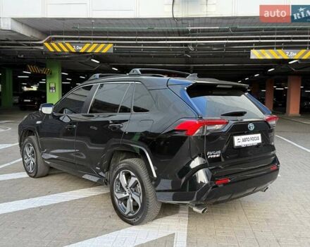 Черный Тойота RAV4 PHEV, объемом двигателя 2.49 л и пробегом 71 тыс. км за 43990 $, фото 4 на Automoto.ua
