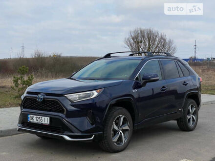 Синий Тойота RAV4 PHEV, объемом двигателя 2.5 л и пробегом 38 тыс. км за 41500 $, фото 1 на Automoto.ua