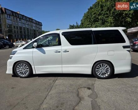 Білий Тойота Веллфаір, об'ємом двигуна 2.4 л та пробігом 84 тис. км за 16300 $, фото 11 на Automoto.ua