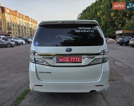 Білий Тойота Веллфаір, об'ємом двигуна 2.4 л та пробігом 83 тис. км за 19300 $, фото 7 на Automoto.ua