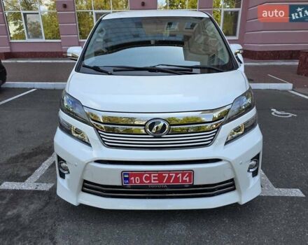 Білий Тойота Веллфаір, об'ємом двигуна 2.4 л та пробігом 97 тис. км за 18500 $, фото 7 на Automoto.ua