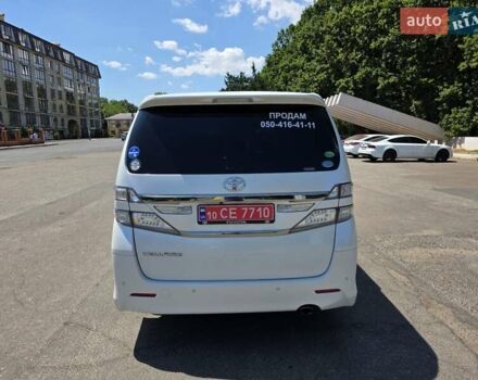 Білий Тойота Веллфаір, об'ємом двигуна 2.4 л та пробігом 84 тис. км за 18500 $, фото 8 на Automoto.ua