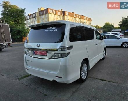 Білий Тойота Веллфаір, об'ємом двигуна 2.4 л та пробігом 83 тис. км за 19300 $, фото 3 на Automoto.ua