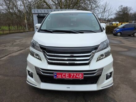 Белый Тойота Веллфаир, объемом двигателя 2.4 л и пробегом 83 тыс. км за 18500 $, фото 1 на Automoto.ua