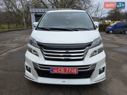 Белый Тойота Веллфаир, объемом двигателя 2.4 л и пробегом 83 тыс. км за 18500 $, фото 1 на Automoto.ua