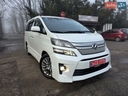 Білий Тойота Веллфаір, об'ємом двигуна 2.4 л та пробігом 87 тис. км за 18300 $, фото 1 на Automoto.ua