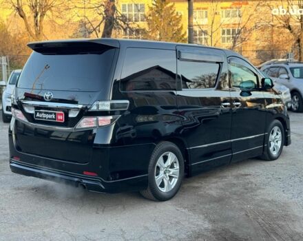 Черный Тойота Веллфаир, объемом двигателя 2.4 л и пробегом 79 тыс. км за 14490 $, фото 5 на Automoto.ua