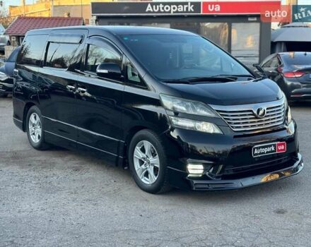 Черный Тойота Веллфаир, объемом двигателя 2.4 л и пробегом 79 тыс. км за 14490 $, фото 2 на Automoto.ua