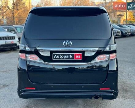 Черный Тойота Веллфаир, объемом двигателя 2.4 л и пробегом 79 тыс. км за 14490 $, фото 6 на Automoto.ua