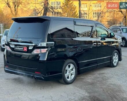 Черный Тойота Веллфаир, объемом двигателя 2.4 л и пробегом 79 тыс. км за 14490 $, фото 4 на Automoto.ua