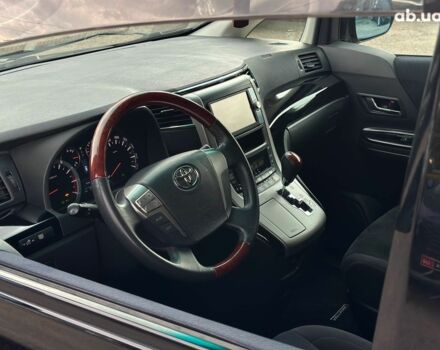 Черный Тойота Веллфаир, объемом двигателя 2.4 л и пробегом 150 тыс. км за 14890 $, фото 17 на Automoto.ua