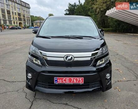 Черный Тойота Веллфаир, объемом двигателя 2.4 л и пробегом 96 тыс. км за 18000 $, фото 5 на Automoto.ua