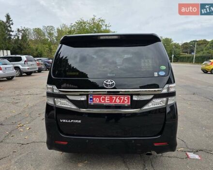 Черный Тойота Веллфаир, объемом двигателя 2.4 л и пробегом 96 тыс. км за 18000 $, фото 2 на Automoto.ua