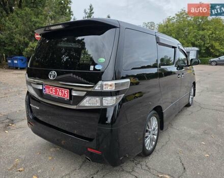 Черный Тойота Веллфаир, объемом двигателя 2.4 л и пробегом 96 тыс. км за 18000 $, фото 6 на Automoto.ua