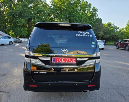 Черный Тойота Веллфаир, объемом двигателя 2.4 л и пробегом 90 тыс. км за 16900 $, фото 6 на Automoto.ua