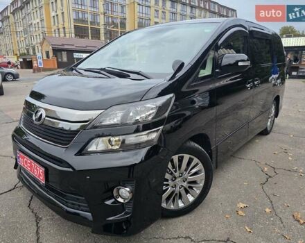 Черный Тойота Веллфаир, объемом двигателя 2.4 л и пробегом 96 тыс. км за 18000 $, фото 16 на Automoto.ua