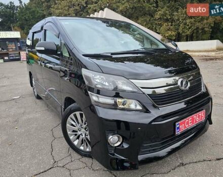 Черный Тойота Веллфаир, объемом двигателя 2.4 л и пробегом 96 тыс. км за 18000 $, фото 12 на Automoto.ua