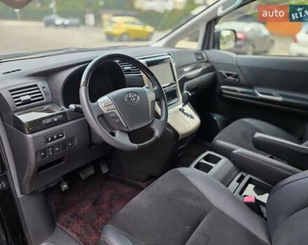 Черный Тойота Веллфаир, объемом двигателя 2.4 л и пробегом 96 тыс. км за 18000 $, фото 15 на Automoto.ua