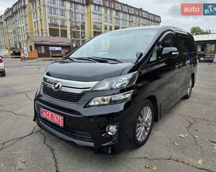 Черный Тойота Веллфаир, объемом двигателя 2.4 л и пробегом 96 тыс. км за 18000 $, фото 3 на Automoto.ua