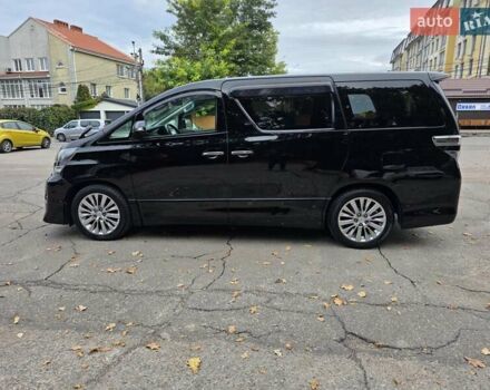 Черный Тойота Веллфаир, объемом двигателя 2.4 л и пробегом 96 тыс. км за 18000 $, фото 9 на Automoto.ua