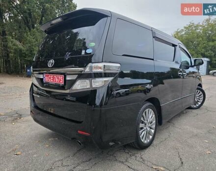 Черный Тойота Веллфаир, объемом двигателя 2.4 л и пробегом 96 тыс. км за 18000 $, фото 18 на Automoto.ua