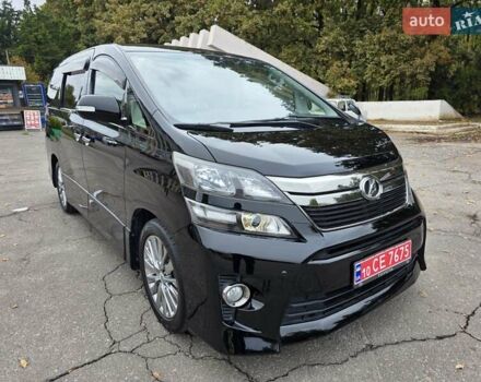 Черный Тойота Веллфаир, объемом двигателя 2.4 л и пробегом 96 тыс. км за 18000 $, фото 4 на Automoto.ua