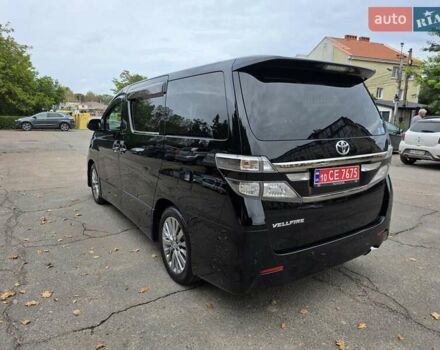 Черный Тойота Веллфаир, объемом двигателя 2.4 л и пробегом 96 тыс. км за 18000 $, фото 7 на Automoto.ua