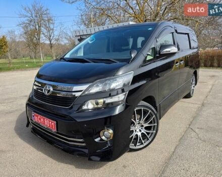 Черный Тойота Веллфаир, объемом двигателя 2.4 л и пробегом 75 тыс. км за 18500 $, фото 13 на Automoto.ua