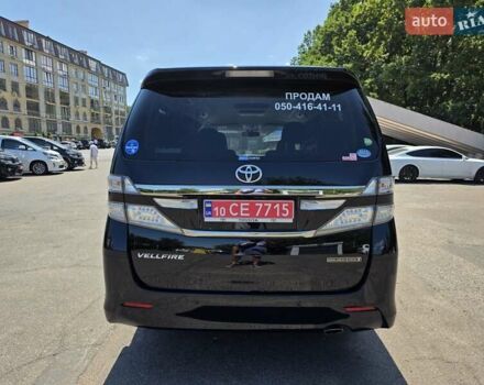 Чорний Тойота Веллфаір, об'ємом двигуна 2.4 л та пробігом 85 тис. км за 18900 $, фото 1 на Automoto.ua