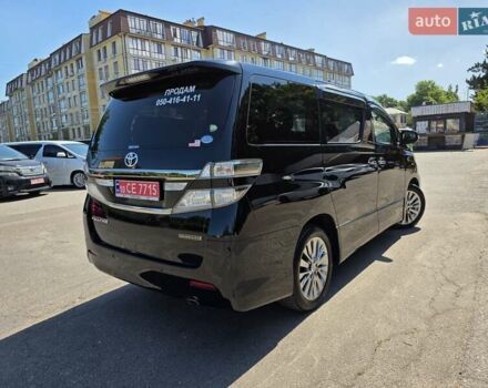 Чорний Тойота Веллфаір, об'ємом двигуна 2.4 л та пробігом 85 тис. км за 18900 $, фото 12 на Automoto.ua