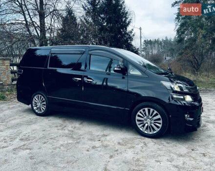 Черный Тойота Веллфаир, объемом двигателя 2.4 л и пробегом 77 тыс. км за 16900 $, фото 8 на Automoto.ua