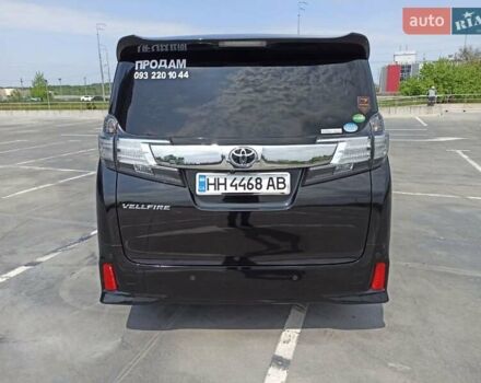 Черный Тойота Веллфаир, объемом двигателя 2.49 л и пробегом 107 тыс. км за 33500 $, фото 10 на Automoto.ua