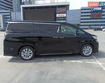 Черный Тойота Веллфаир, объемом двигателя 2.49 л и пробегом 107 тыс. км за 33500 $, фото 2 на Automoto.ua