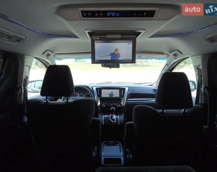 Черный Тойота Веллфаир, объемом двигателя 2.49 л и пробегом 107 тыс. км за 33500 $, фото 25 на Automoto.ua